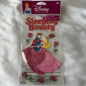 NWT EK Success Jolees Disney Sleeping Beauty and Prince Dimensional Sticker Set